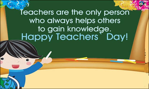Teachers day in india